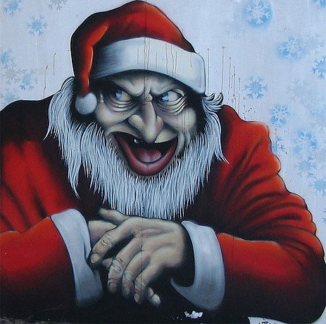 santa evil